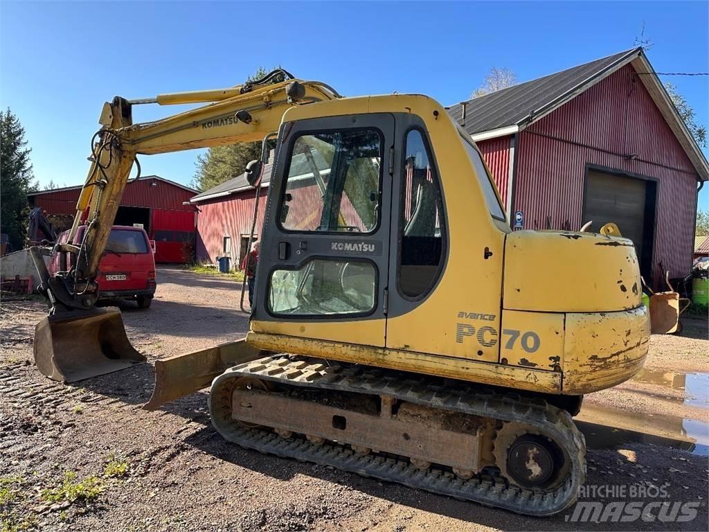 Komatsu PC70-7 Средни екскаватори 7т - 12т