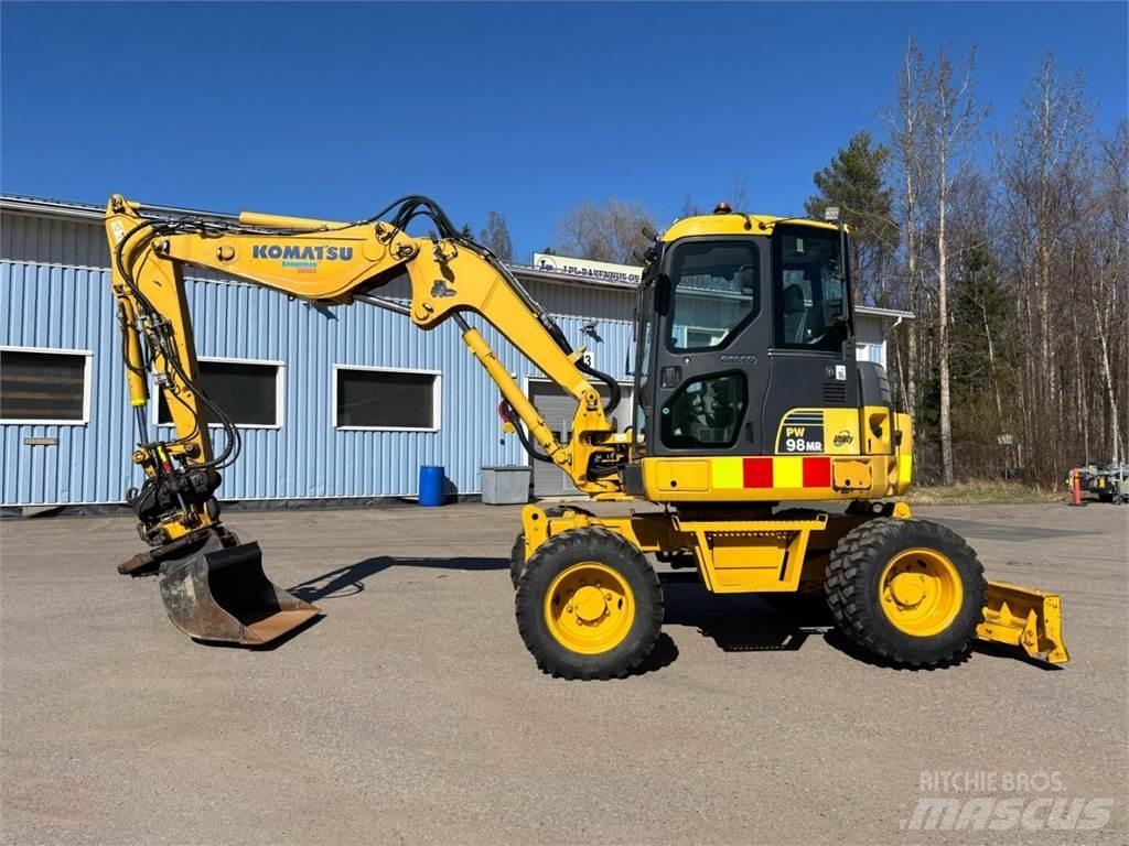 Komatsu PW 98MR-6 Колесни екскаватори