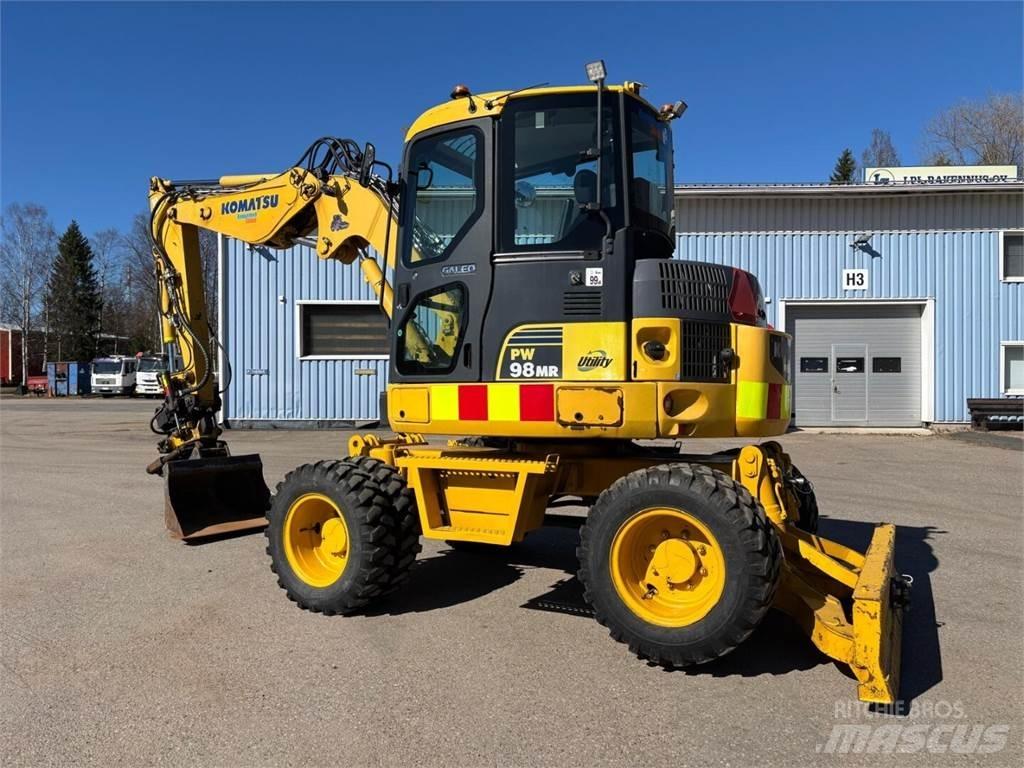 Komatsu PW 98MR-6 Колесни екскаватори