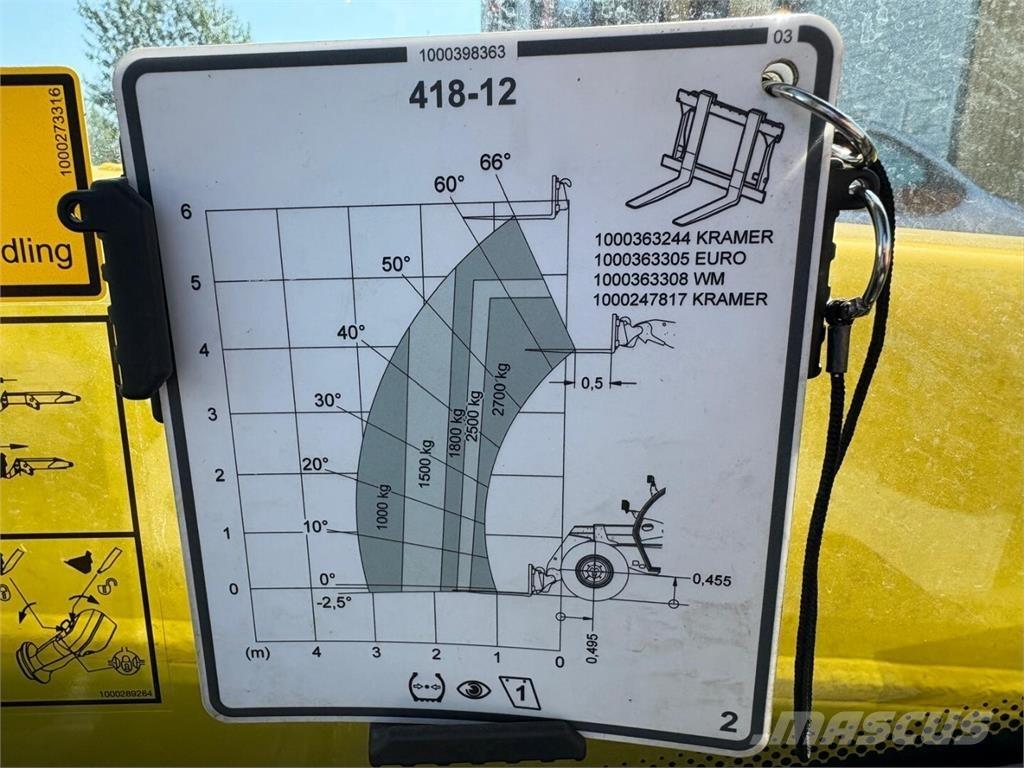 Kramer 2706 Телескопични товарачи
