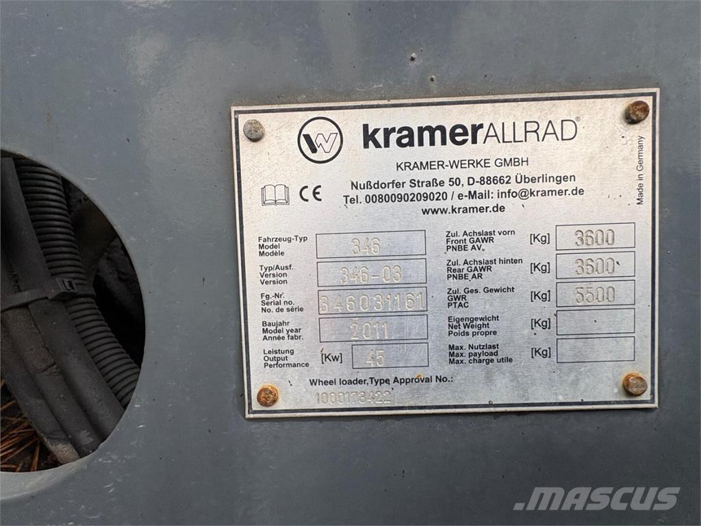 Kramer 750 MYYTY !!! Колесни товарачи
