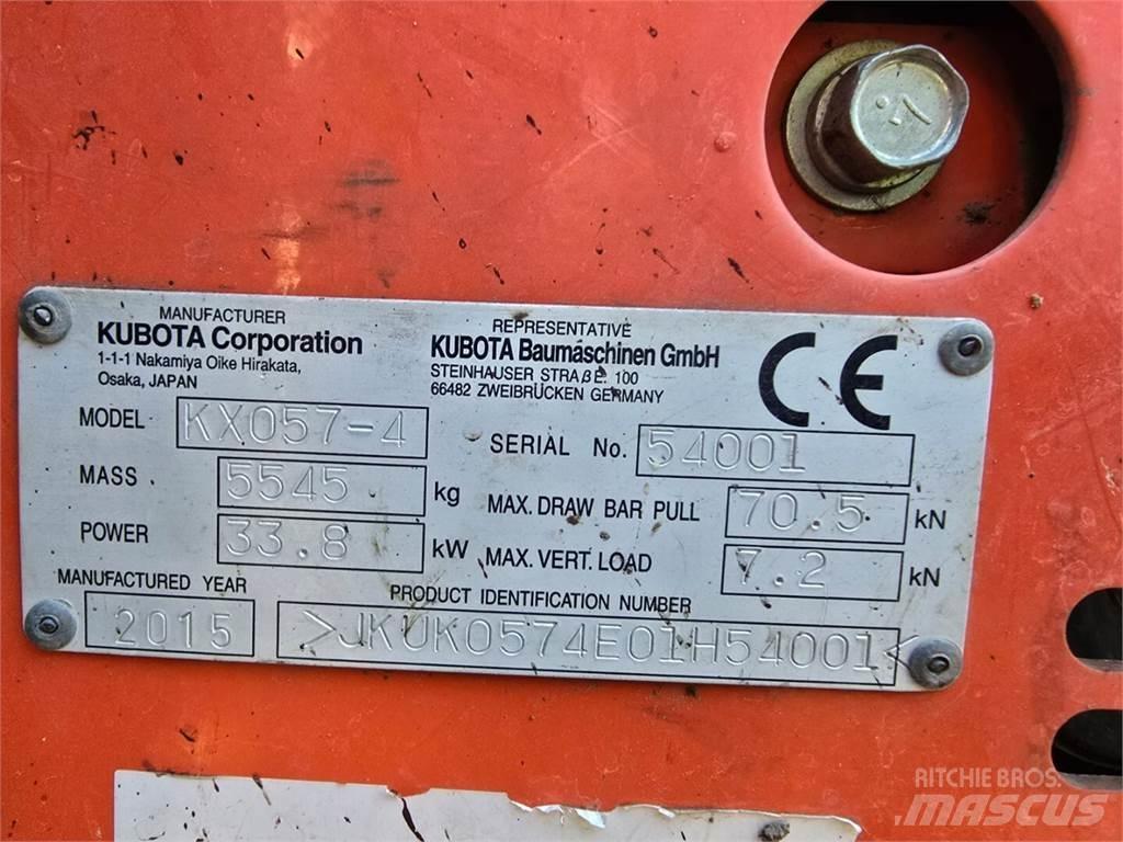 Kubota KX 057-4 Верижен екскаватор