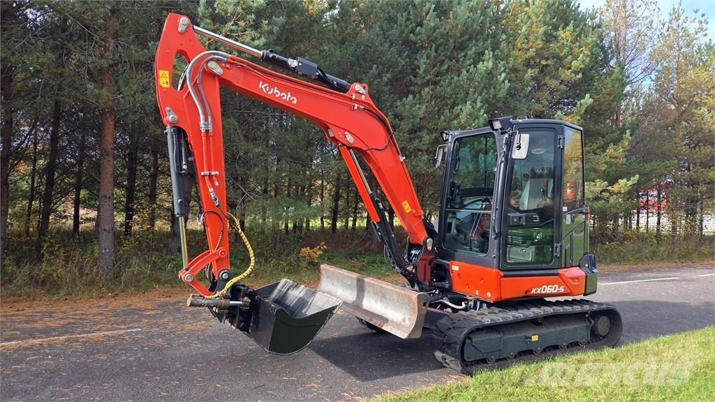 Kubota KX060-5 Мини екскаватори < 7 т