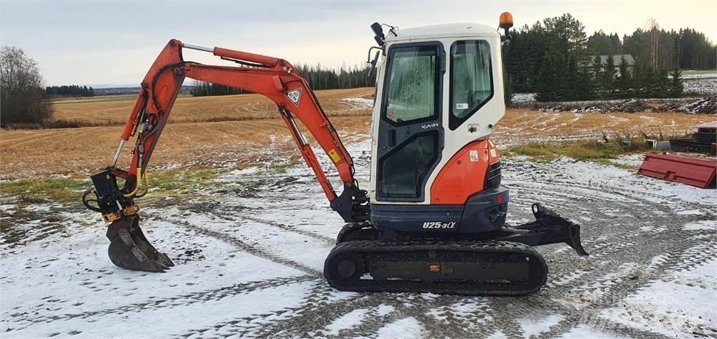 Kubota U25-3 Мини екскаватори < 7 т