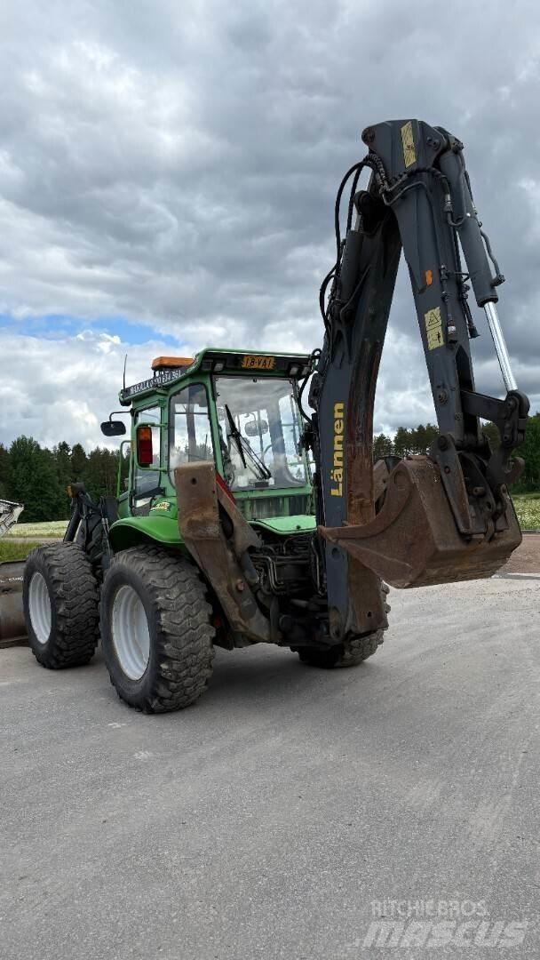 Lännen 860S Товарач със заден ексватор