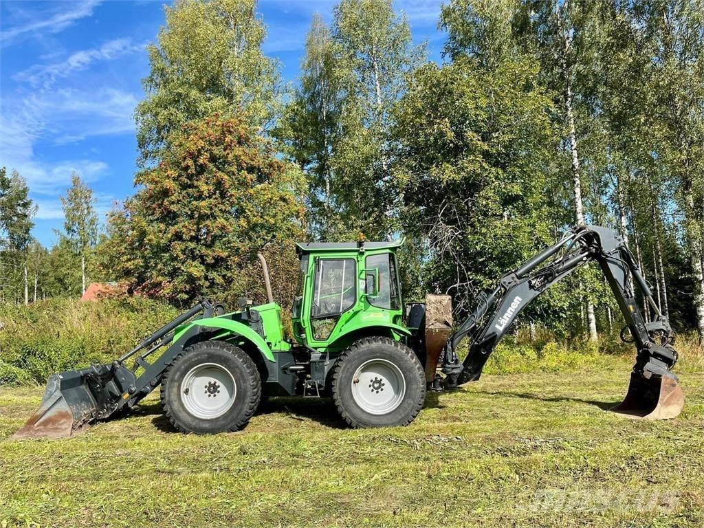 Lännen 860S Товарач със заден ексватор