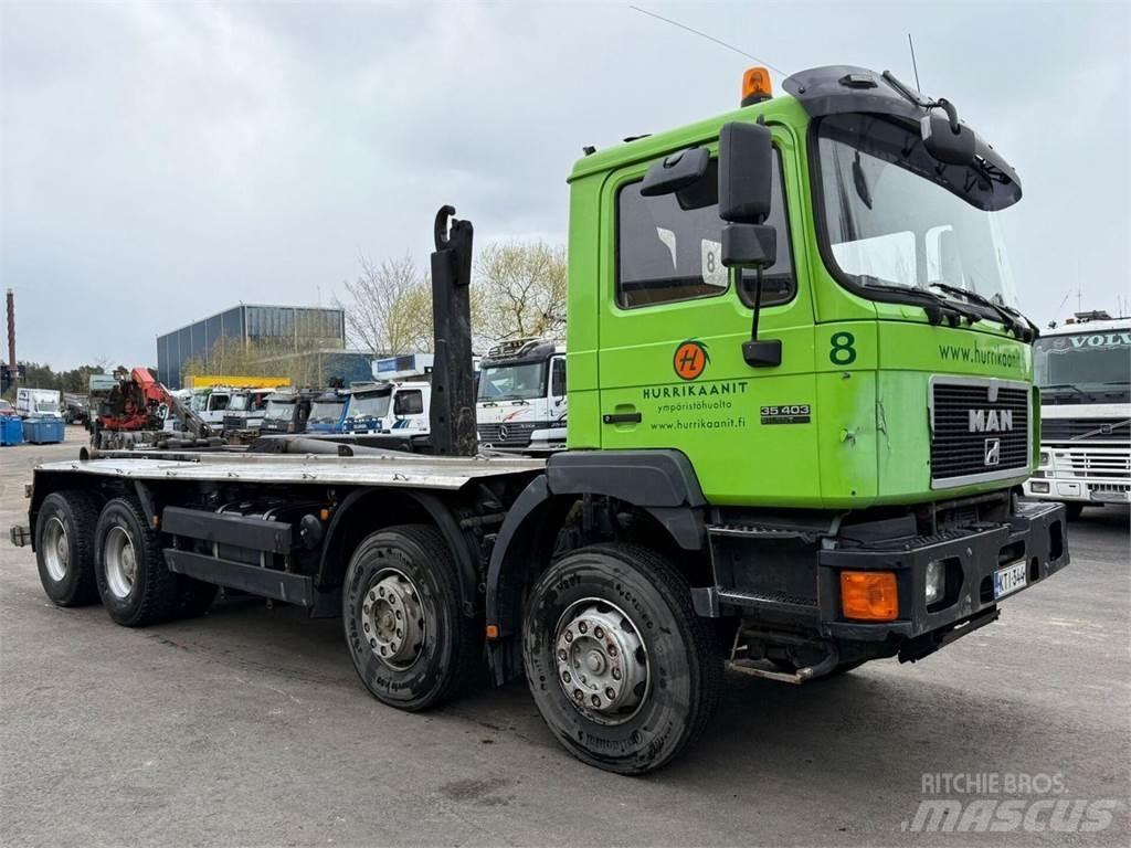 MAN 35.403 8X4 Камиони с кран с кука