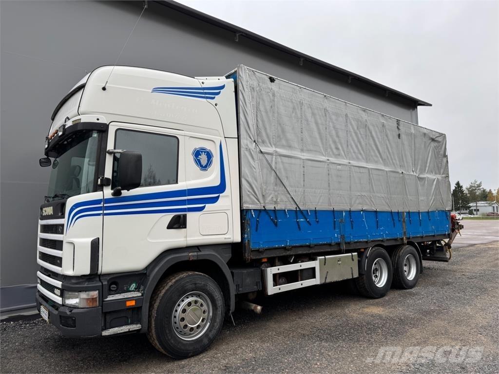 Scania 144G 6x2 Автокранове