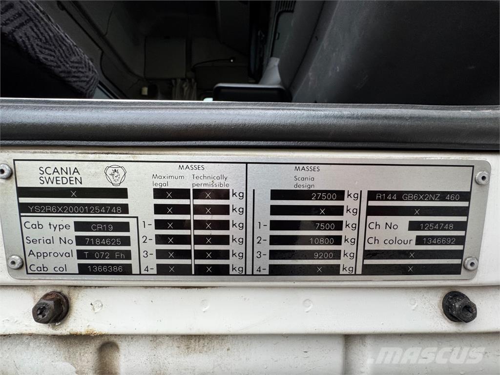 Scania 144G 6x2 Автокранове
