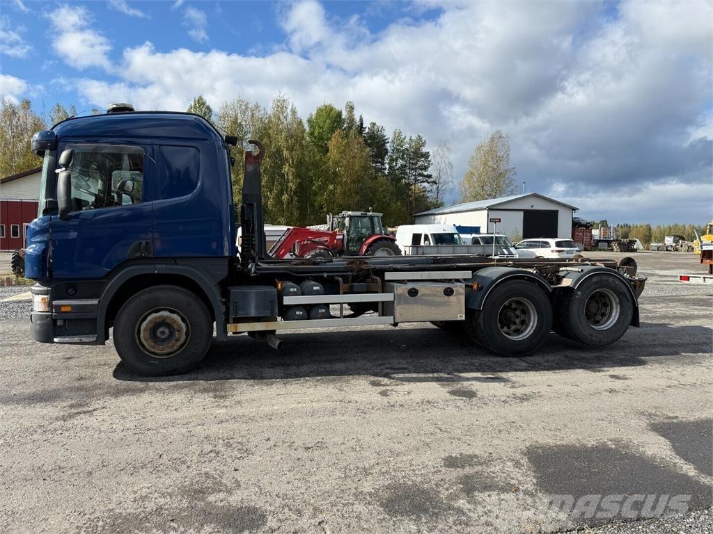 Scania P420 6x2 Камиони с кран с кука