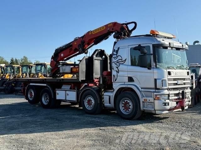 Scania R124G Автокранове