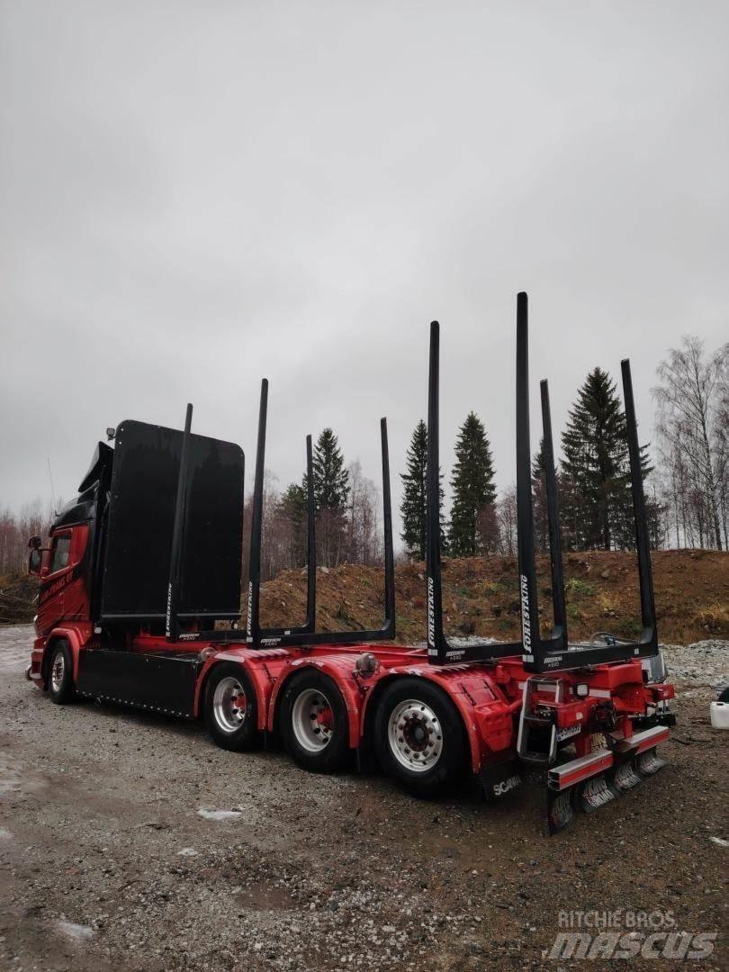Scania R730 За превоз на дървени трупи