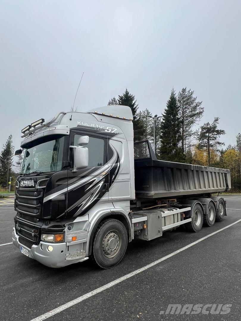 Scania R730 Камиони с кран с кука