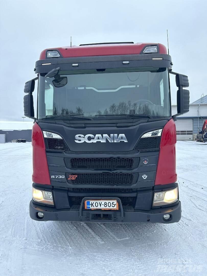 Scania R730 8x4 За превоз на дървени трупи