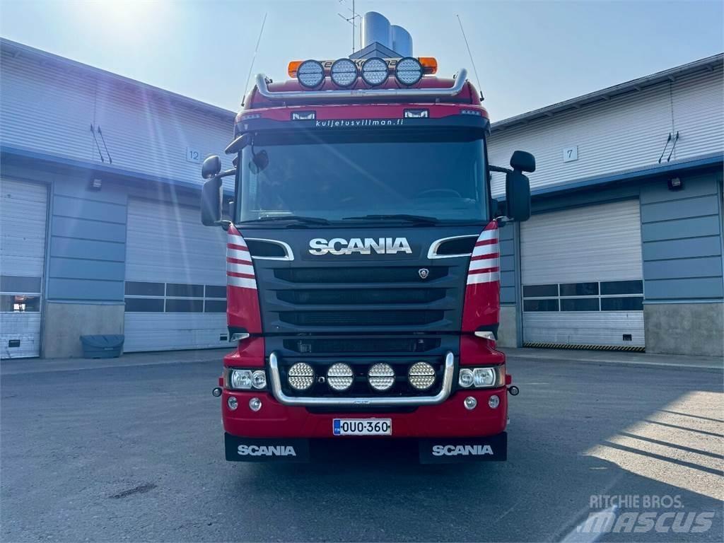 Scania R730 8x4 За превоз на дървени трупи