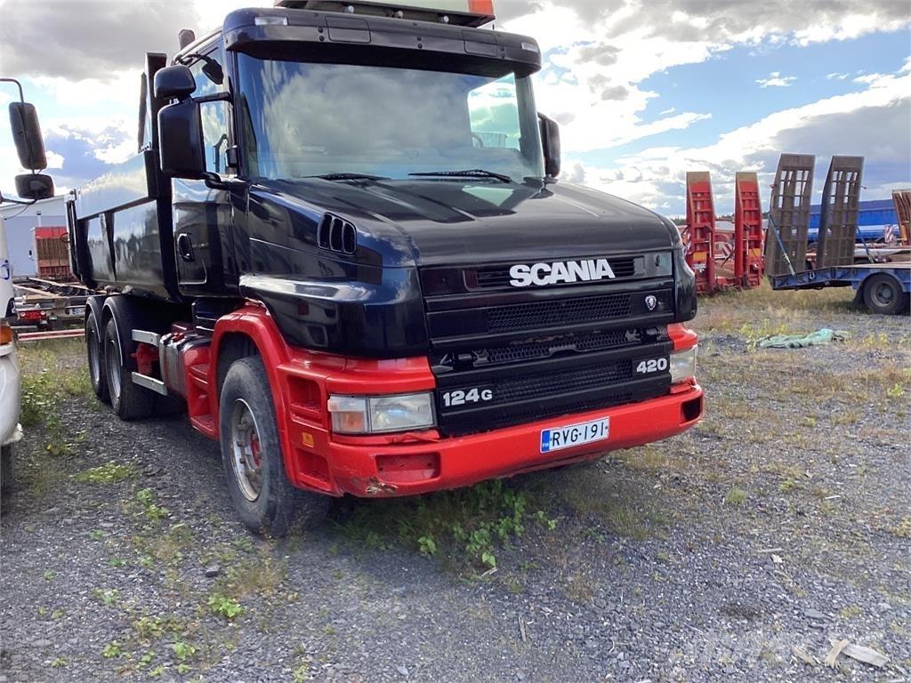 Scania T 124 Самосвал