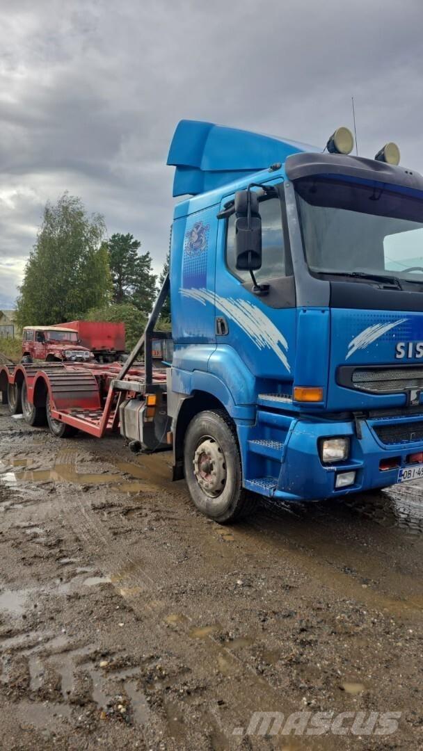 Sisu E12 Камиони за превоз на горски машини
