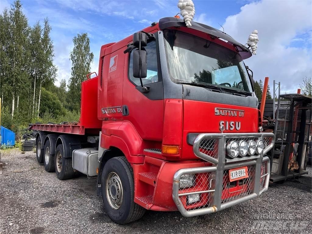 Sisu E14 8x2 Камиони с кран с кука