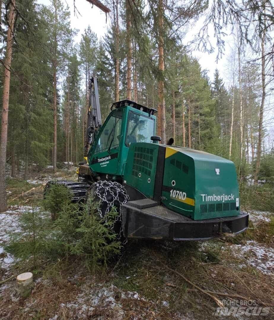 Timberjack 1070D Харвестери