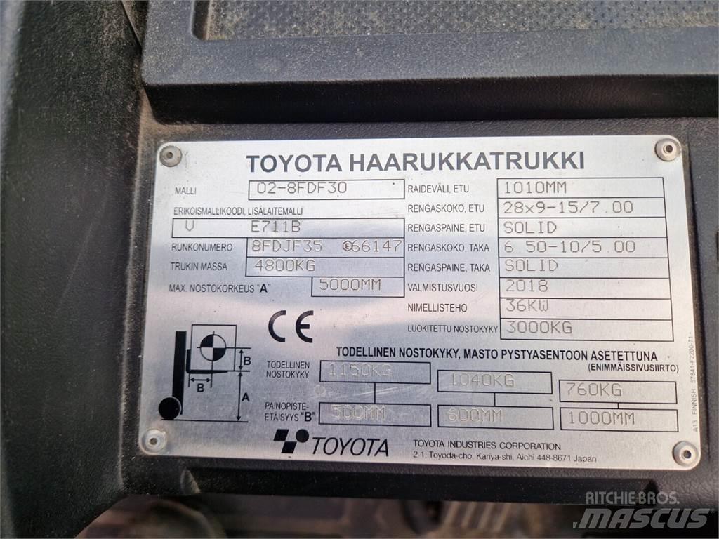 Toyota 02-8FDF30 Дизелови камиони