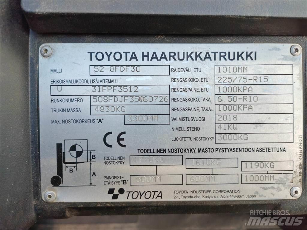 Toyota 52-8FDF30 Дизелови камиони