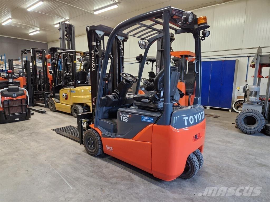 Toyota 8FBEK18T Електрически вилични кари-повдигачи