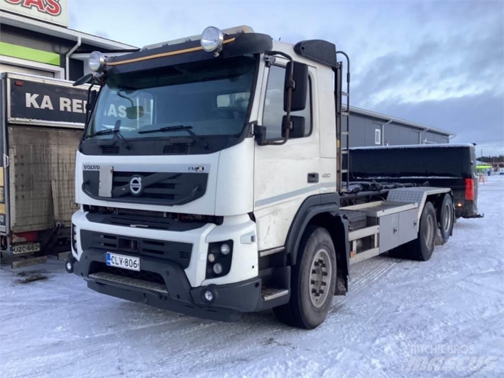 Volvo 460 Камиони с кран с кука