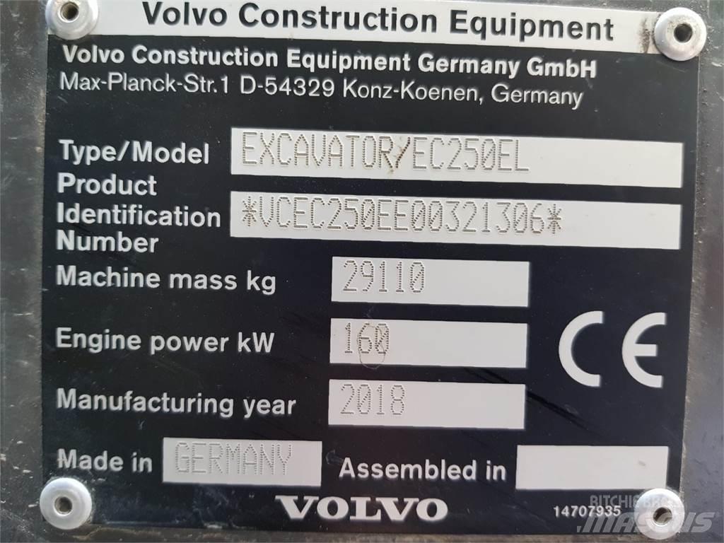 Volvo EC250EL Верижен екскаватор