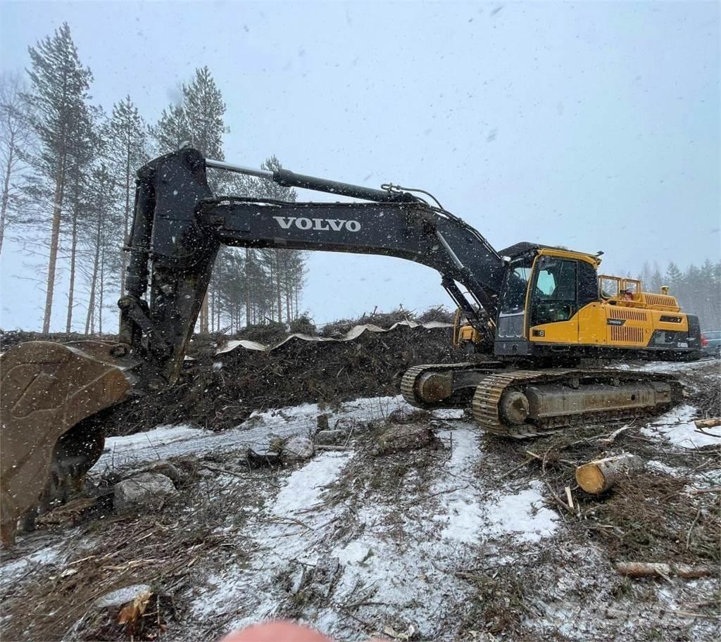 Volvo EC480DL Верижен екскаватор