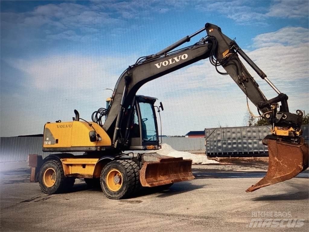 Volvo EW Колесни екскаватори