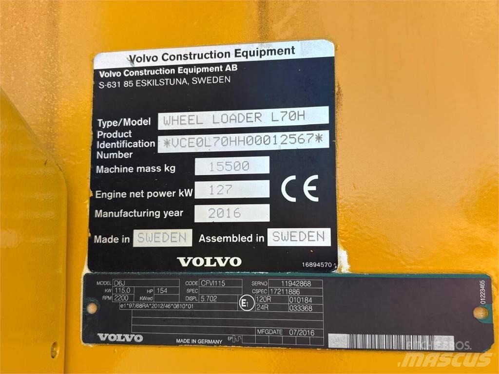 Volvo L 70 H Колесни товарачи