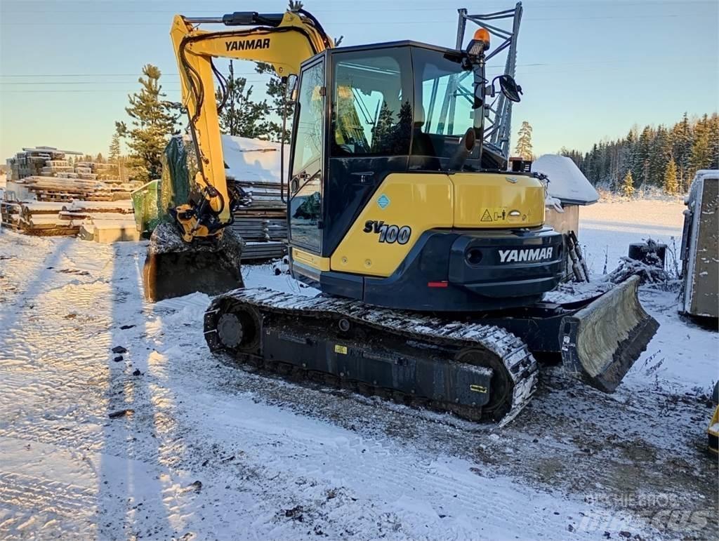 Yanmar SV100 Верижен екскаватор