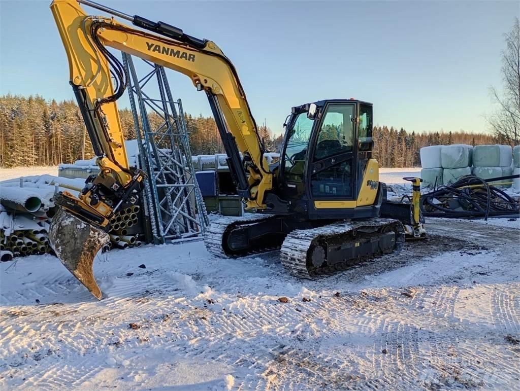 Yanmar SV100 Верижен екскаватор