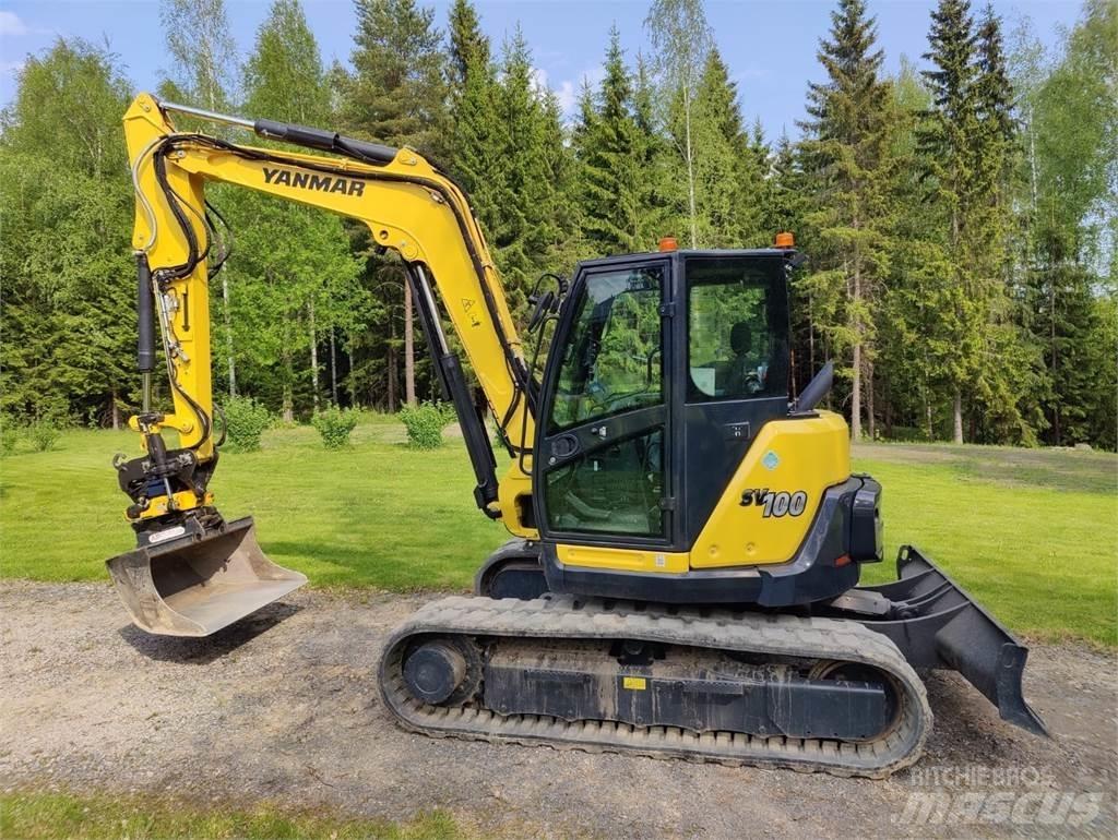 Yanmar SV100-2 Средни екскаватори 7т - 12т