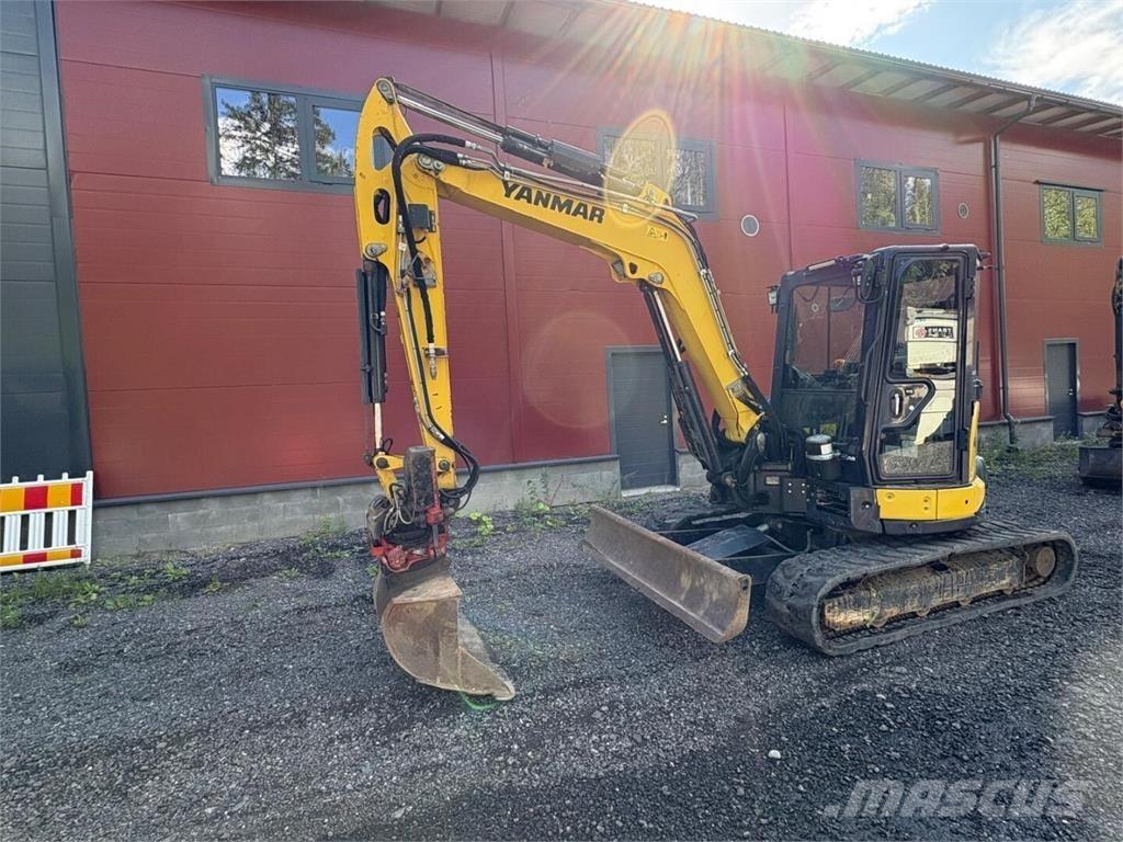 Yanmar VIO 57-6A Мини екскаватори < 7 т