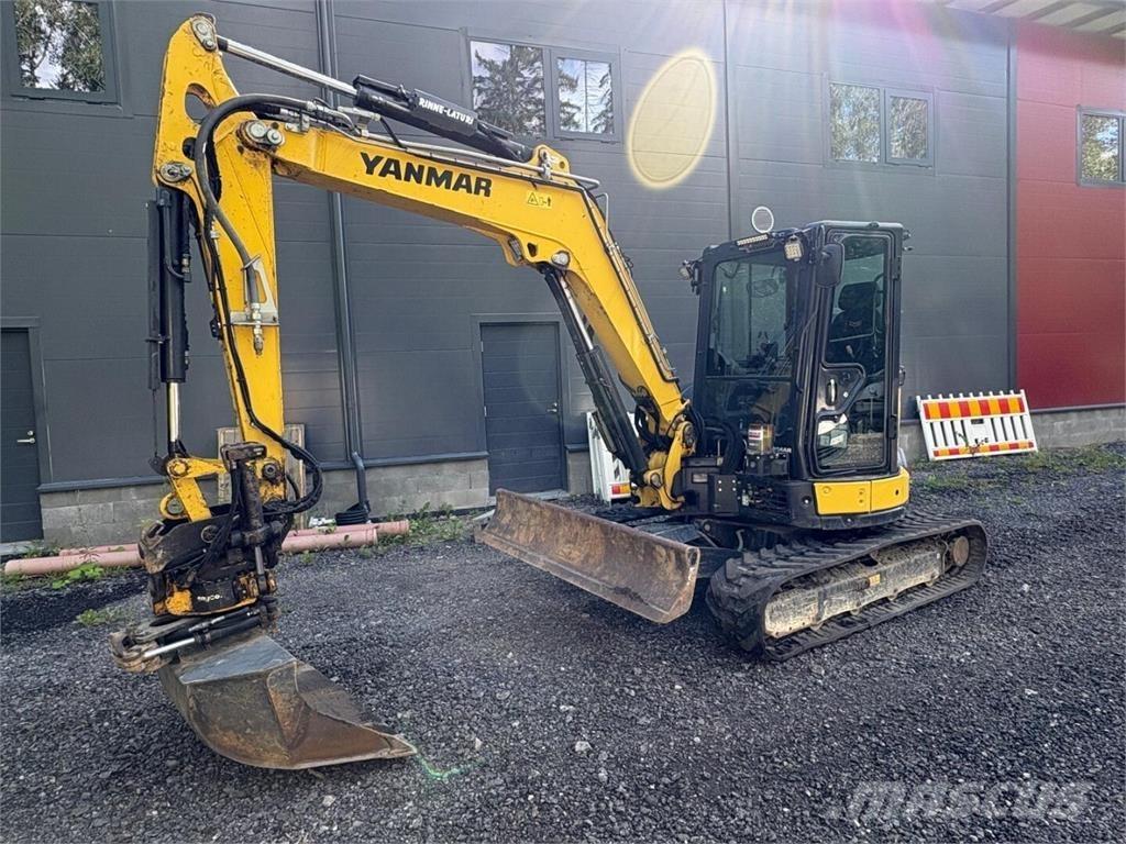 Yanmar VIO 57-6A Мини екскаватори < 7 т