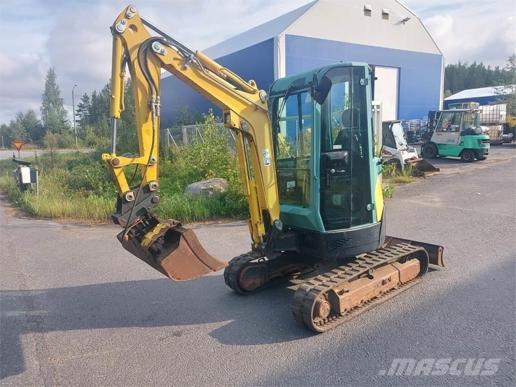 Yanmar Vio25 Мини екскаватори < 7 т