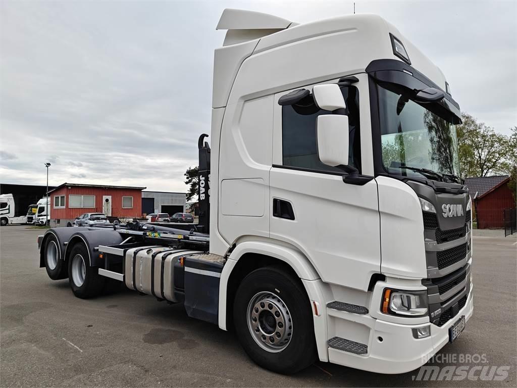 Scania G500 Камиони с кран с кука