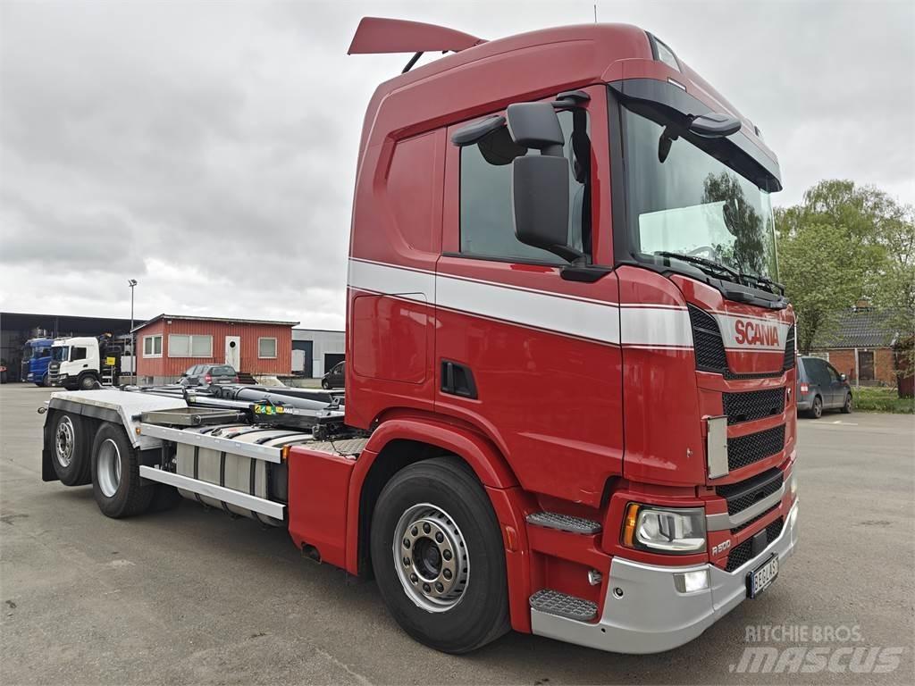 Scania R500 Камиони с кран с кука