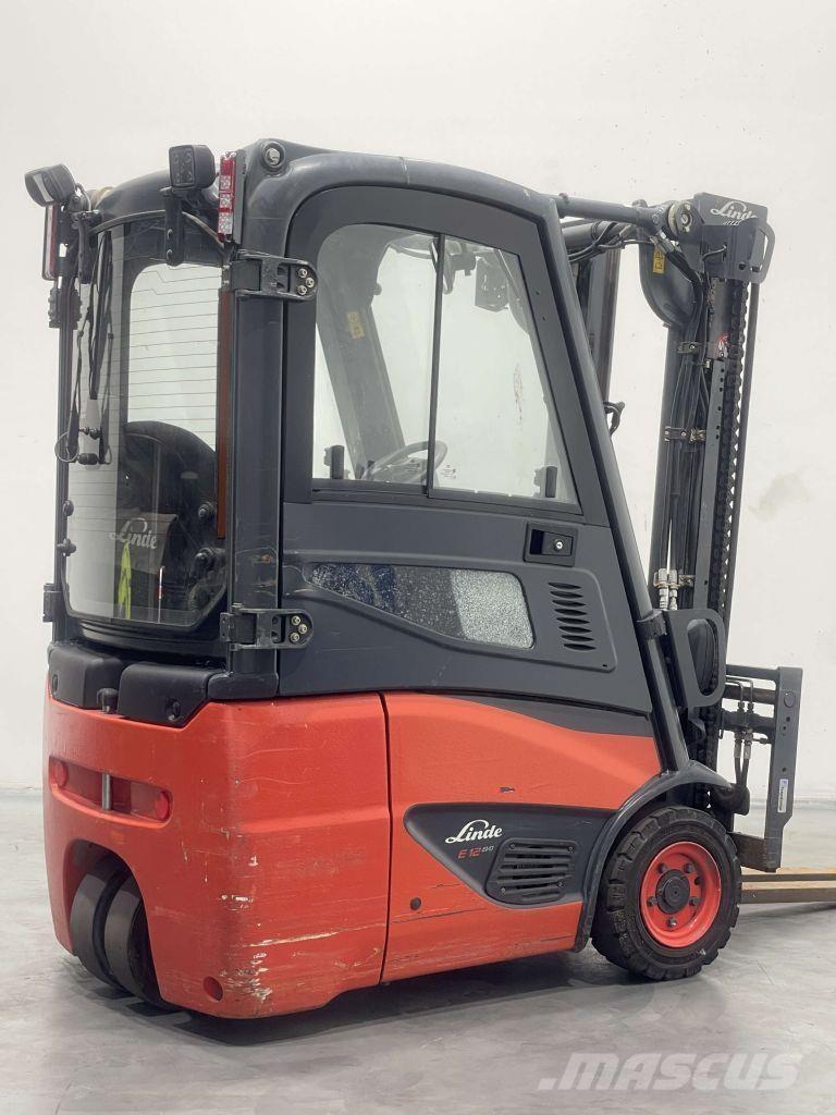 Linde E12-02-386 Електрически вилични кари-повдигачи