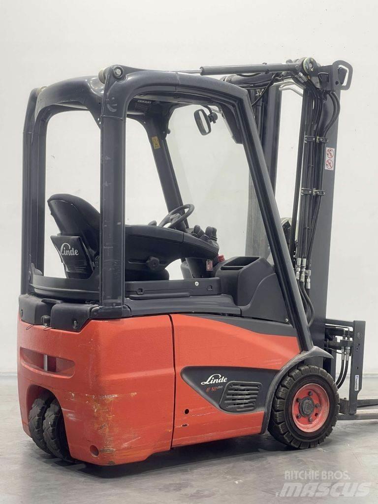 Linde E12-02-386 Електрически вилични кари-повдигачи