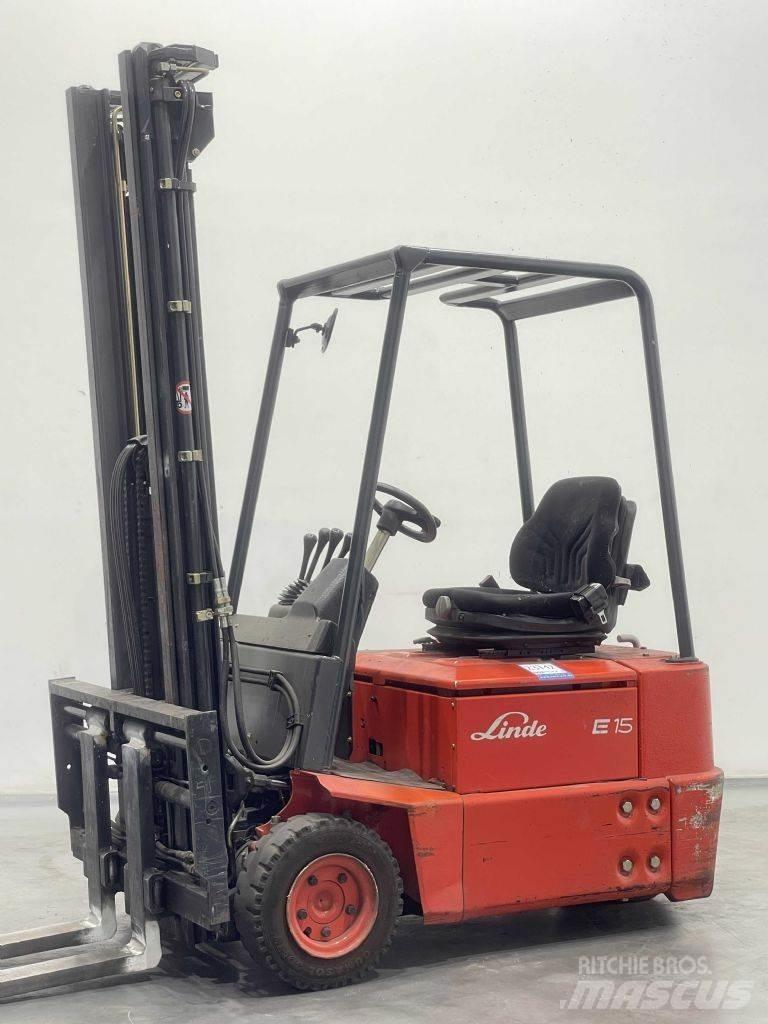 Linde E15Z-02-324 Електрически вилични кари-повдигачи