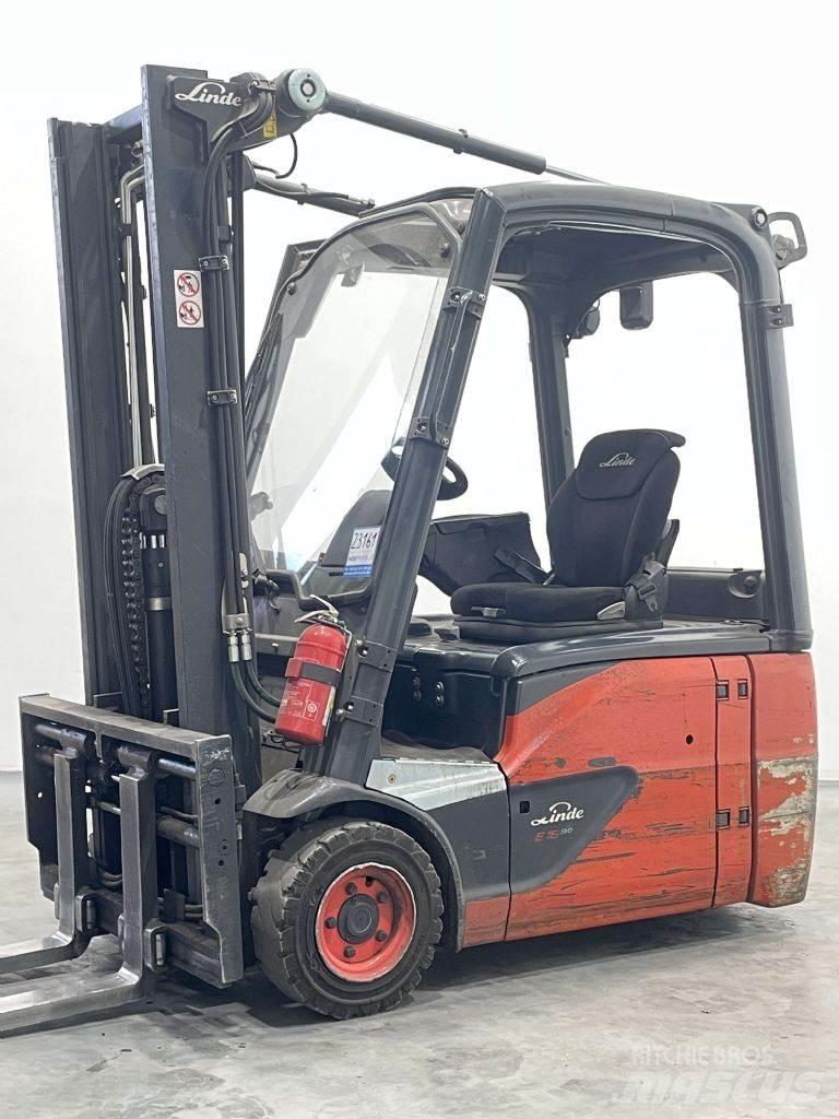 Linde E16-02-386 Електрически вилични кари-повдигачи