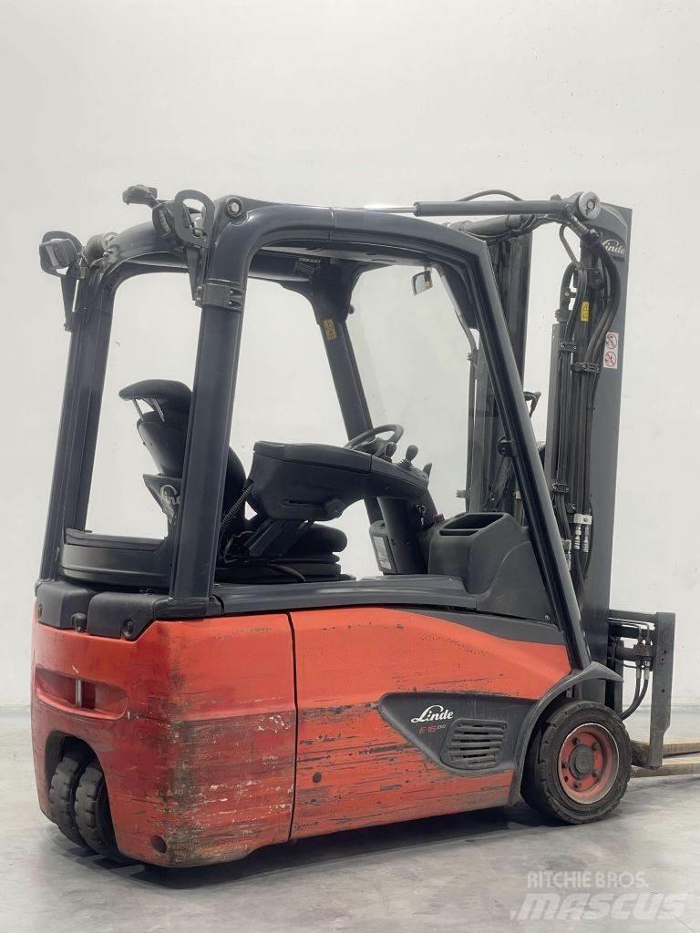 Linde E16-02-386 Електрически вилични кари-повдигачи