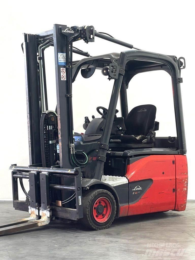 Linde E16-386-EVO Електрически вилични кари-повдигачи