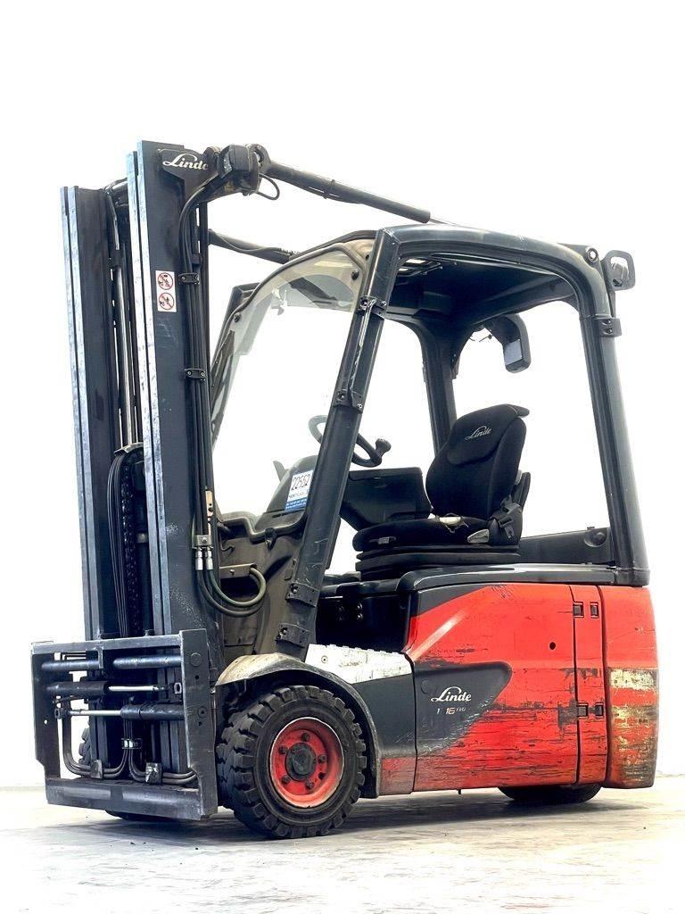 Linde E16-386-EVO Електрически вилични кари-повдигачи