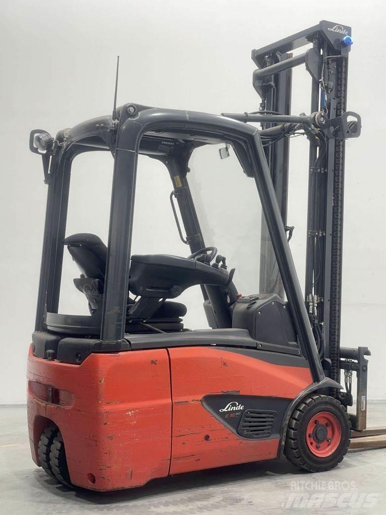 Linde E16C-02-386 Електрически вилични кари-повдигачи