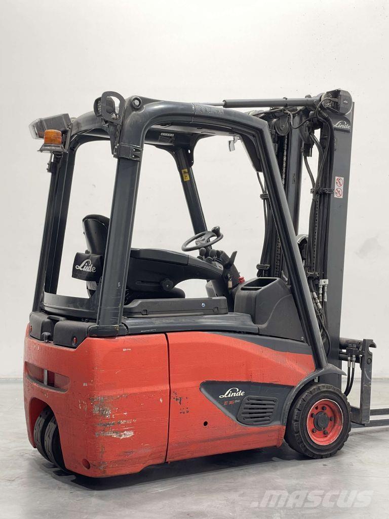 Linde E16C-02-386 Електрически вилични кари-повдигачи