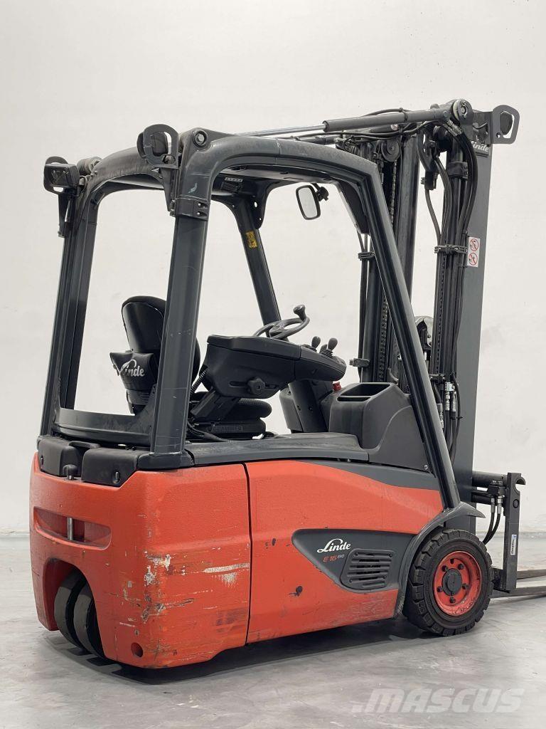 Linde E16C-02-386 Електрически вилични кари-повдигачи