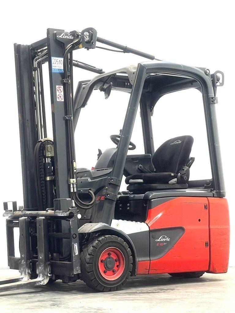 Linde E16C-386-EVO Електрически вилични кари-повдигачи